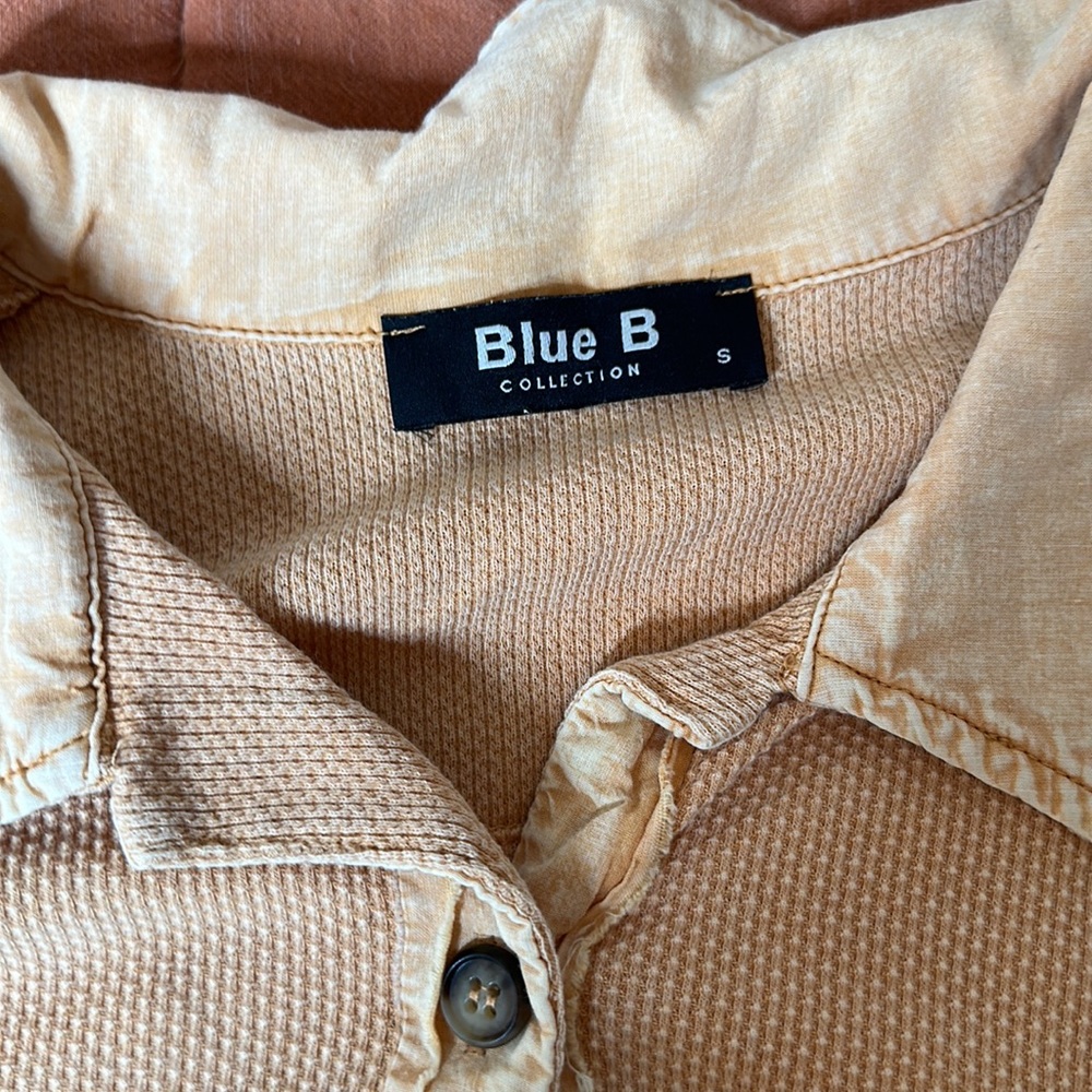 Orange Shacket - Picture 2 of 3